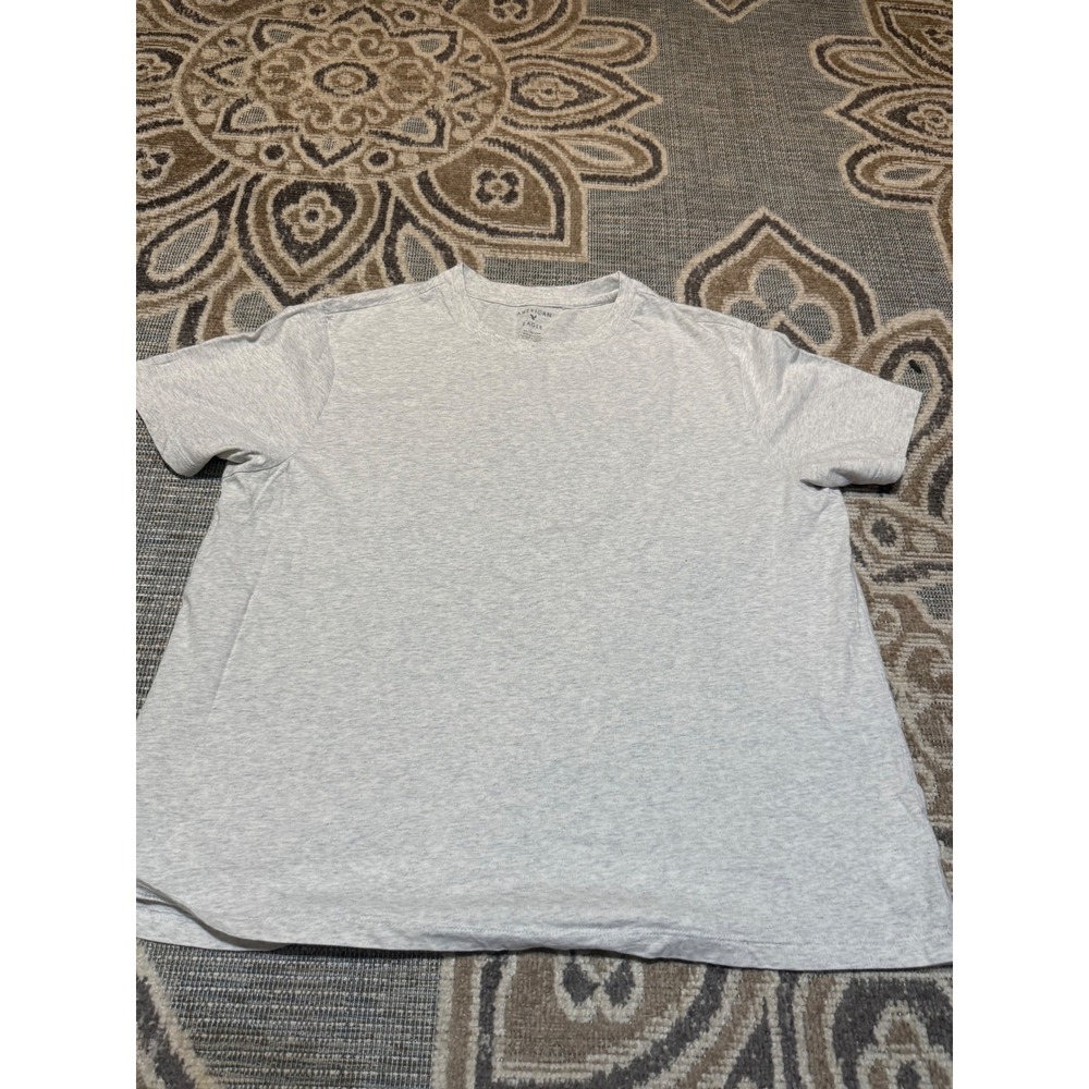 American Eagle Mens XL Gray Heather Short Sleeve Crew Neck T-Shirt